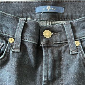7 for all mankind dark wash sminny jeans